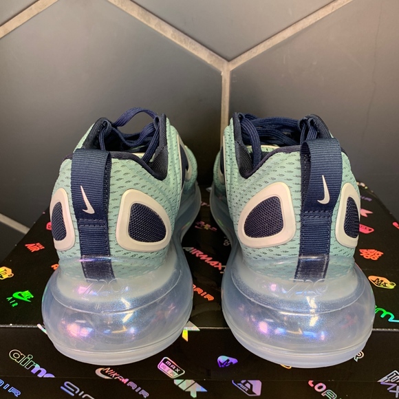 Womens Nike Air Max 720 Northern Lights Blue Shoe - Picture 4 of 6